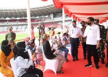 Presiden Target Dua Juta Vaksinasi Pada Bulan Agustus
