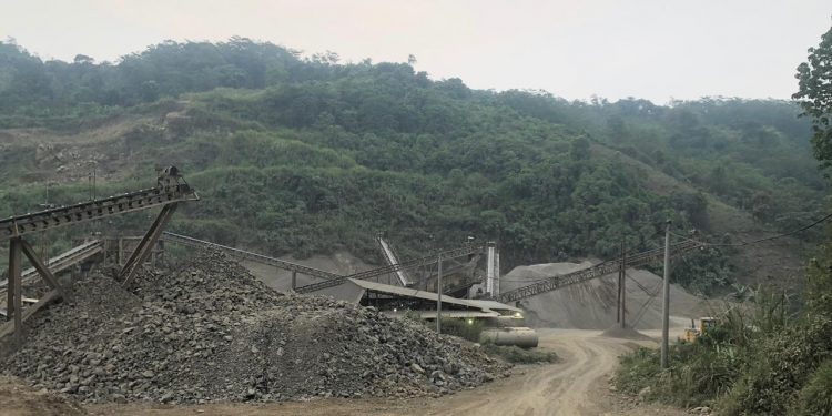 Ilustrasi material pertambangan