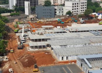 WIKA Gedung Bangun RS Modular Darurat Covid-19 Tanjung Duren, Ini Progresnya