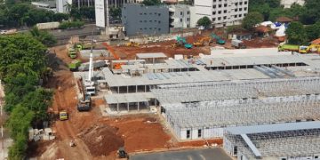 WIKA Gedung Bangun RS Modular Darurat Covid-19 Tanjung Duren, Ini Progresnya