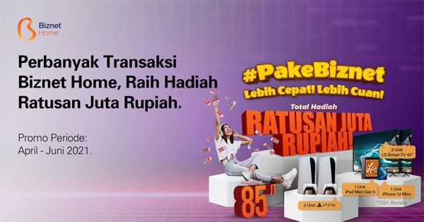 Ini Daftar Pemenang Promo #PakeBiznet Lebih Cepat! Lebih Cuan!