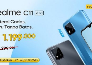 Realme C11 2021 Meluncur, Harga Rp1 Jutaan Suguhkan Baterai 5000 mAh