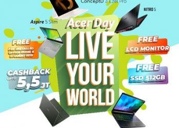 Acer Hadirkan Beragam Penawaran Menarik di Acer Day 2021 ‘Live Your World’