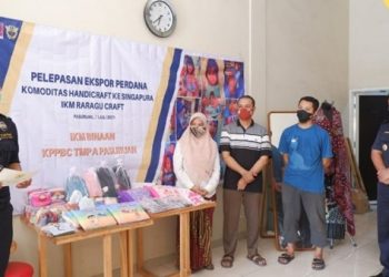 Handycraft IKM Binaan Bea Cukai Pasuruan Tembus Ekspor
