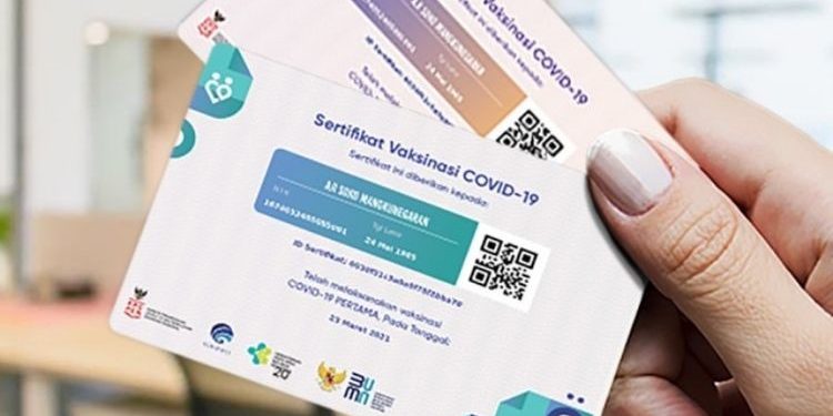 Sertifikat Vaksin Tidak Perlu Dicetak, Ini Alasannya