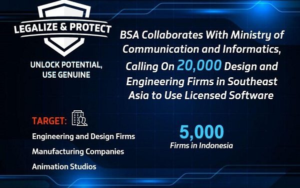 BSA Ajak Perusahaan Konstruksi dan Teknik Gunakan Software Berlisensi