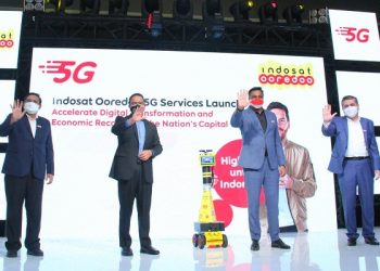 Dukung Industri 4.0, Indosat Ooredoo Luncurkan Layanan 5G di Jakarta