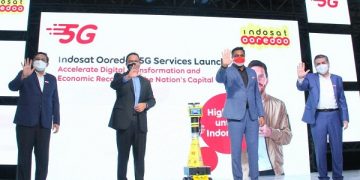 Dukung Industri 4.0, Indosat Ooredoo Luncurkan Layanan 5G di Jakarta