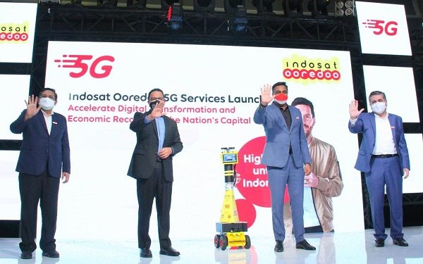 Dukung Industri 4.0, Indosat Ooredoo Luncurkan Layanan 5G di Jakarta