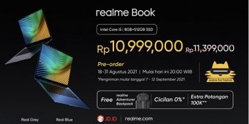 Ramaikan Pasar Laptop Indonesia, Realme Book Bidik Kreator Muda