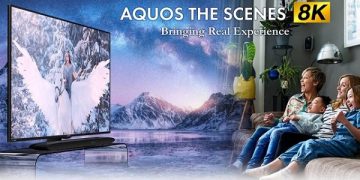 Sharp Rilis AQUOS THE SCENES 8K, Harganya?