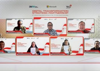 Telkom dan Microsoft Berkolaborasi Percepat Transformasi Digital di Indonesia
