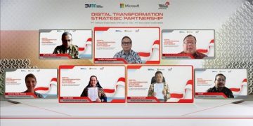 Telkom dan Microsoft Berkolaborasi Percepat Transformasi Digital di Indonesia