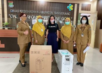 GoTo DonasikanLebih dari 1.000 Konsentrator Oksigen Bagi Faskes