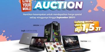 Ada Lelang dan Flash Sale di Acer Day 2021 Live Your World