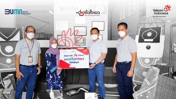 Permudah UMKM Go Online, Telkom Hadirkan Aplikasi mySooltan