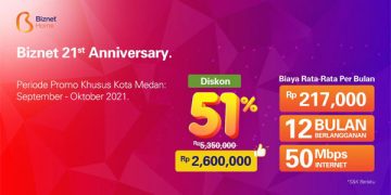 Perluas Jaringan, Biznet Hadir di Lebih Banyak Area Kota Medan