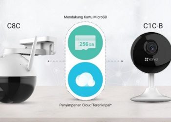 Kamera Pengawas EZVIZ Didukung Dua Opsi Penyimpanan