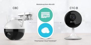 Kamera Pengawas EZVIZ Didukung Dua Opsi Penyimpanan