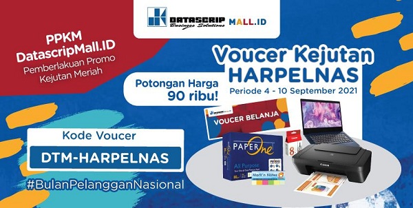 Gelar Promo #BulanPelangganNasional, DatascripMall.ID Tawarkan Diskon Hingga 90%