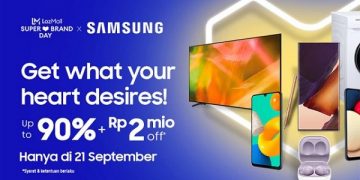 Samsung Ramaikan LazMall Super Brand Day 2021 Lazada