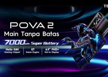 TECNO POVA 2 Resmi Hadir di Indonesia, Bawa Baterai 7.000 mAh Harga Rp2 Jutaan