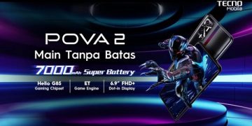 TECNO POVA 2 Resmi Hadir di Indonesia, Bawa Baterai 7.000 mAh Harga Rp2 Jutaan