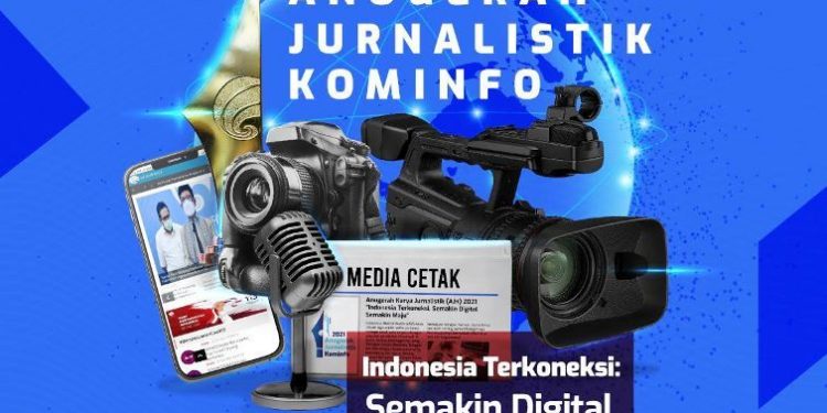 Anugerah Jurnalistik Kominfo 2021 mengambil tema "Indonesia terkoneksi, semakin digital, semakin maju.”