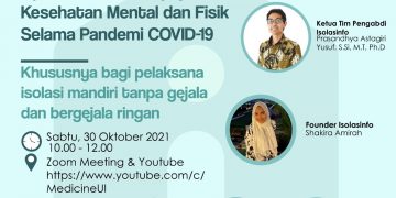 Universitas Indonesia Luncurkan Aplikasi Isolasinfo untuk Pasien Isolasi Mandiri