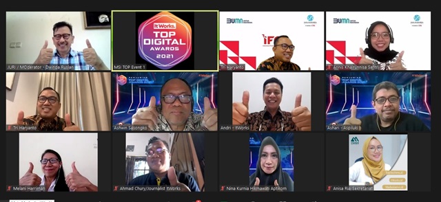 TOP Digital Awards 2021: Ini Fokus Digital Transformation PT Jasa Raharja