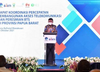 Menkominfo Johnny G. Plate