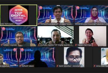 TOP Digital Awards 2021: Soal Transformasi Digital, Bank Sulselbar Tak Kalah dari Bank Besar