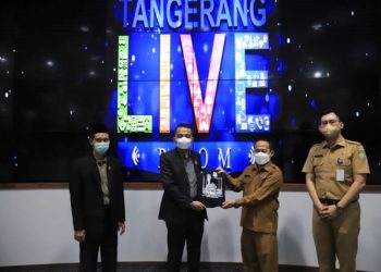 Tangerang LIVE Room Jadi Pusat Perhatian Tim Penilai Komisi Informasi Banten