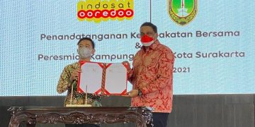 Indosat Ooredoo Hadirkan Kampung Digital di Kota Surakarta