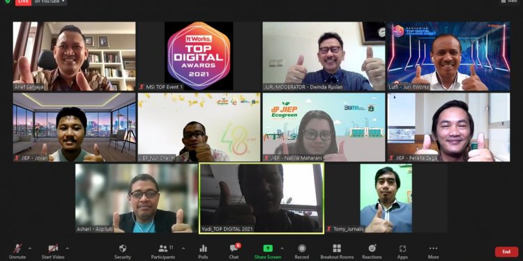 TOP Digital Awards 2021: Ingin Jadi Digital Champions, JIEP Punya MY JIEP