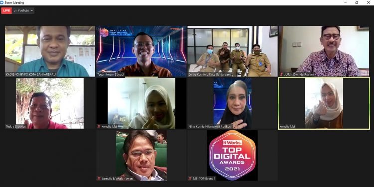 TOP Digital Awards 2021: Pemkot Banjarbaru Punya Capaian Positif Terkait Program Smart City