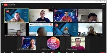 RS Premier Bintaro dalam sesi Penjurian TOP Digital Awards 2021, secara online, 10/11/2021.