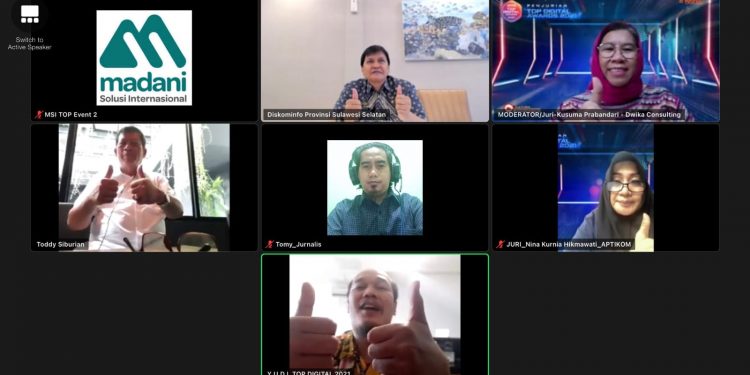 TOP Digital Awards 2021: Hadirkan Baruga Sulsel dan Si Neni Lincah, Pemprov Sulsel Tingkatkan Kualitas e-Government
