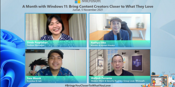 Press Briefing, secara online, 05/11/2021, mengusung tema BringsYouCloserToWhatYouLove