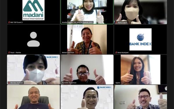 TOP Digital Awards 2021: Bank Index Andalkan TI untuk Topang Perkembangan Bisnis
