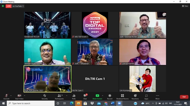 TOP Digital Awards 2021: Ini Inovasi Solusi Bisnis Unggulan Direktorat TIK Ditjen Pajak Kemenkeu RI