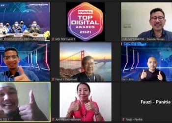 TOP Digital Awards 2021: Diskominfotik Provinsi Lampung, Terapkan SPBE Menuju Analisis Big Data di 2025