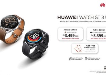 HUAWEI WATCH GT 3 Resmi Meluncur di Indonesia