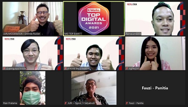 TOP Digital Awards 2021: Mitratex Siap Adopsi AI untuk Wujudkan Proses Assessment by System