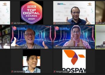 TOP Digital Awards 2021: Transformasi Digital, Kunci Pos Indonesia Hadapi Ketatnya Persaingan Bisnis Logistik