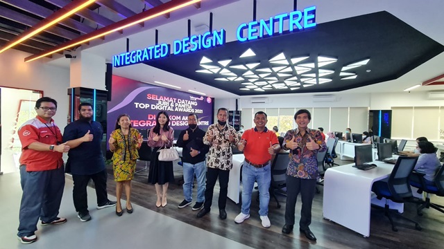 Juri “Top Digital Awards 2021” Sambangi Command Center Telkom Akses