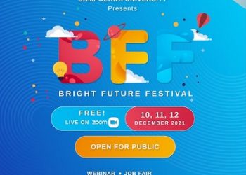 Digelar Virtual, Bright Future Festival 2021 Persembahkan 20 Sesi Webinar
