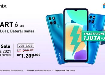 Infinix Smart 6 NFC, Bawa Fitur NFC dan Baterai 5000 mAh Harga Rp1 Jutaan