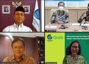 Badan Informasi Geospasial Bermitra dengan Grab untuk Sukseskan Kebijakan Satu Peta