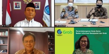 Badan Informasi Geospasial Bermitra dengan Grab untuk Sukseskan Kebijakan Satu Peta